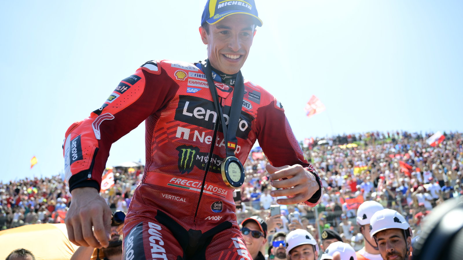 Marc Marquez, Ducati Corse, 2025 Spanish MotoGP