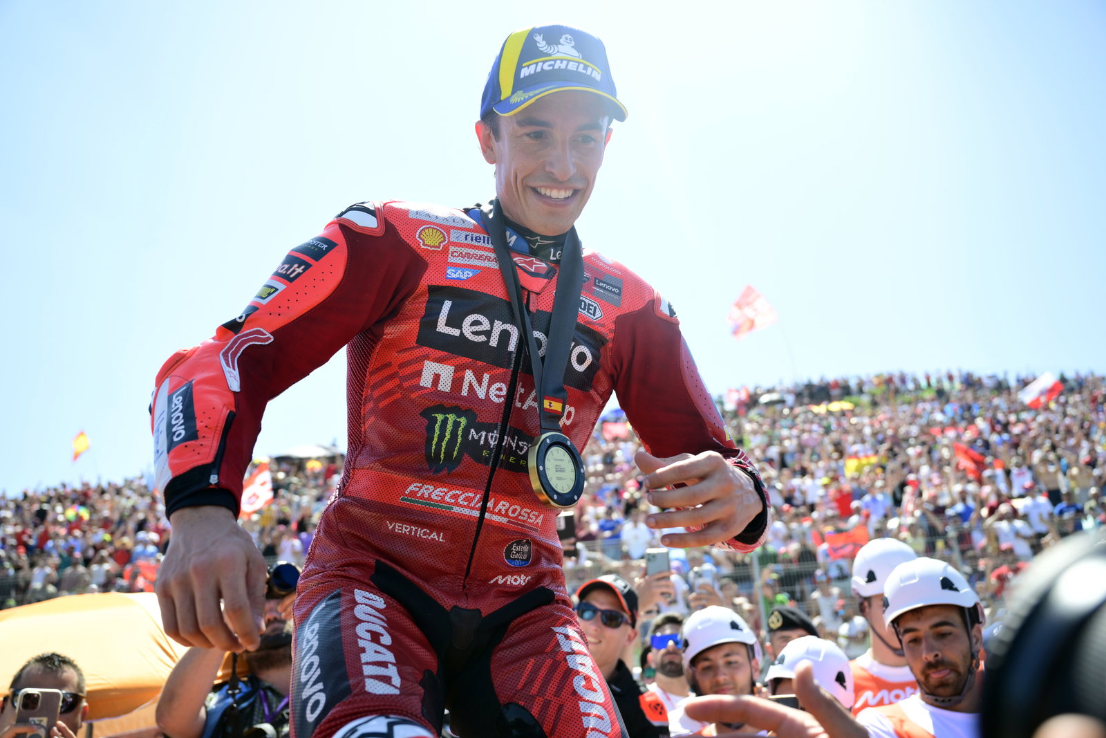 Marc Marquez, Ducati Corse, 2025 Spanish MotoGP