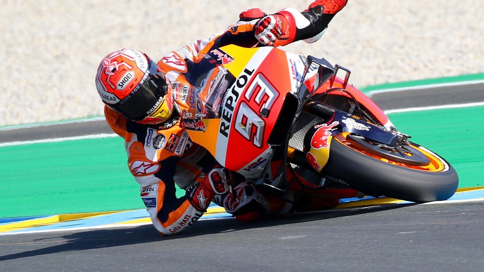 Marc Marquez save, 2019 French MotoGP