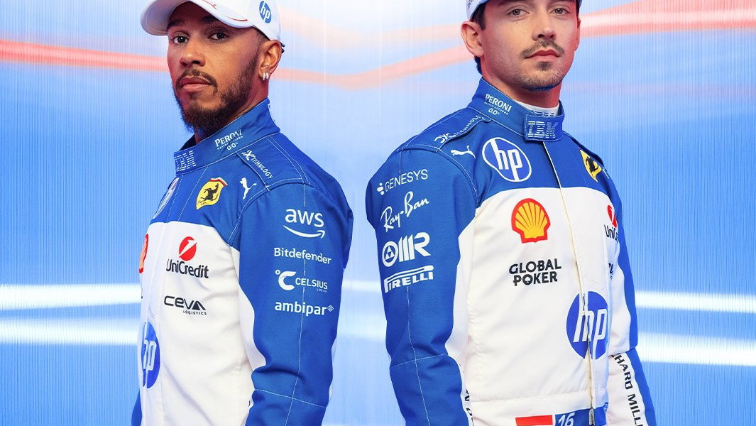 Lewis Hamilton and Charles Leclerc will wear white and blue overalls in Miami