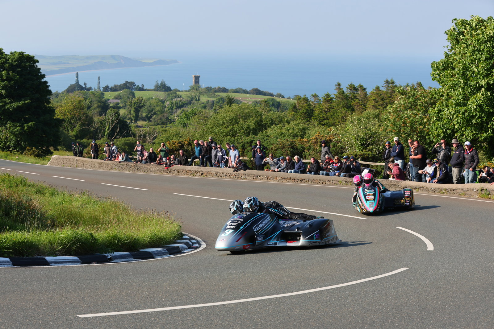 Isle of Man TT 2024 Sidecar race