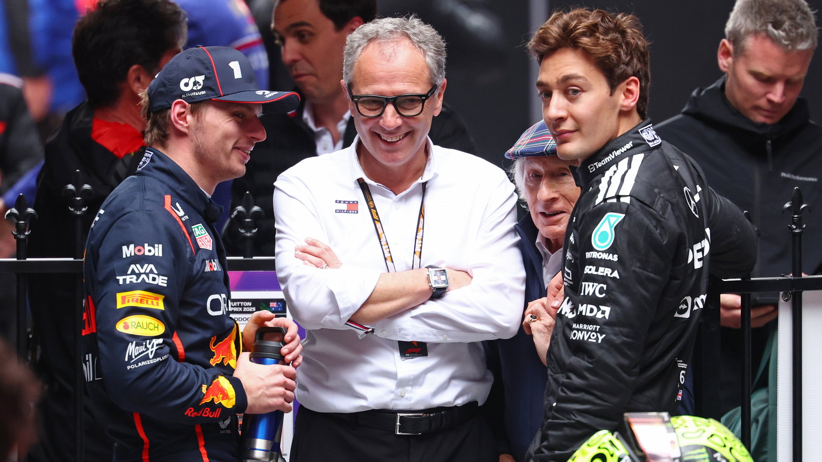 Max Verstappen continues to be linked to Mercedes