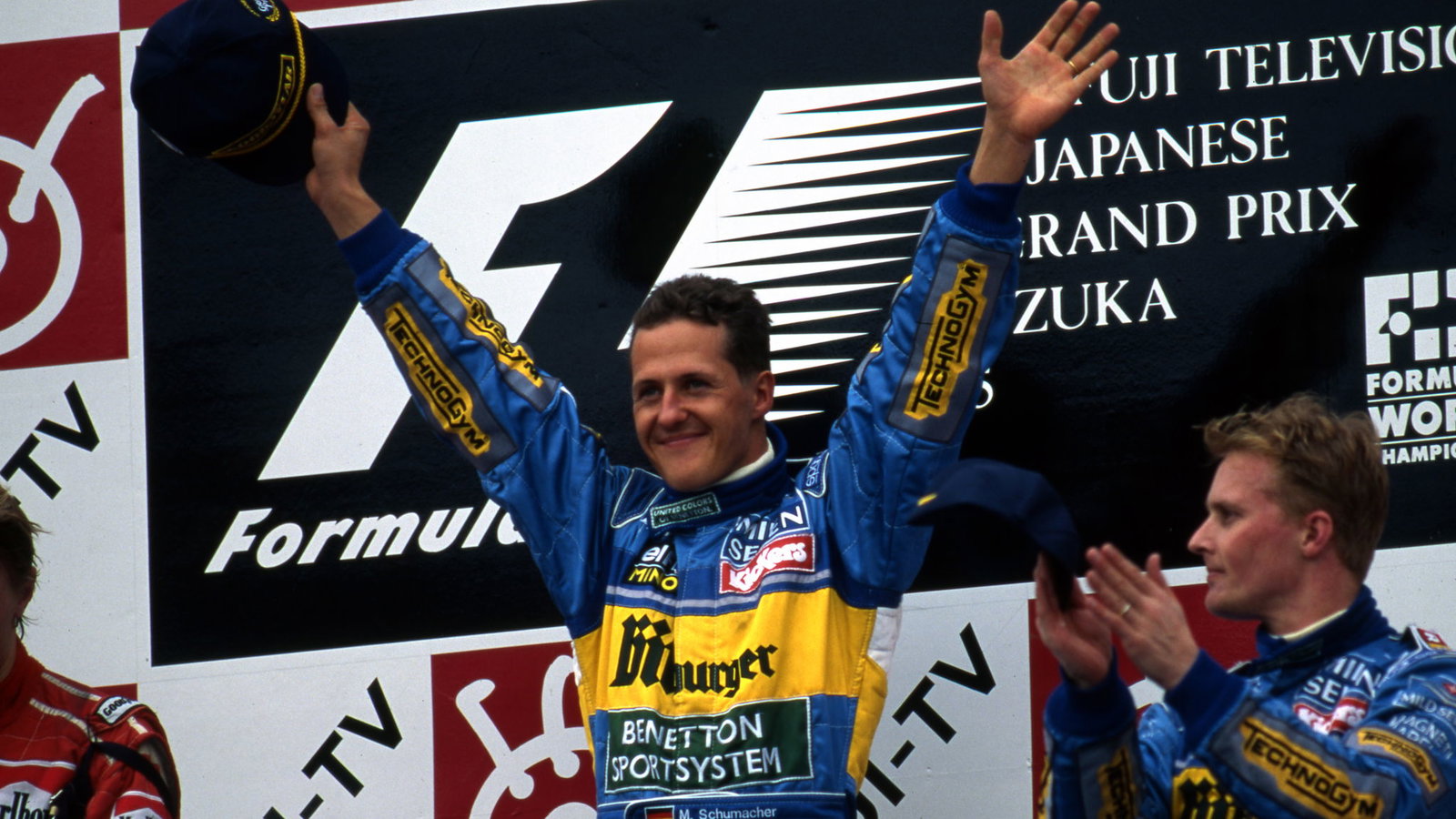 Michael Schumacher during his Benetton days