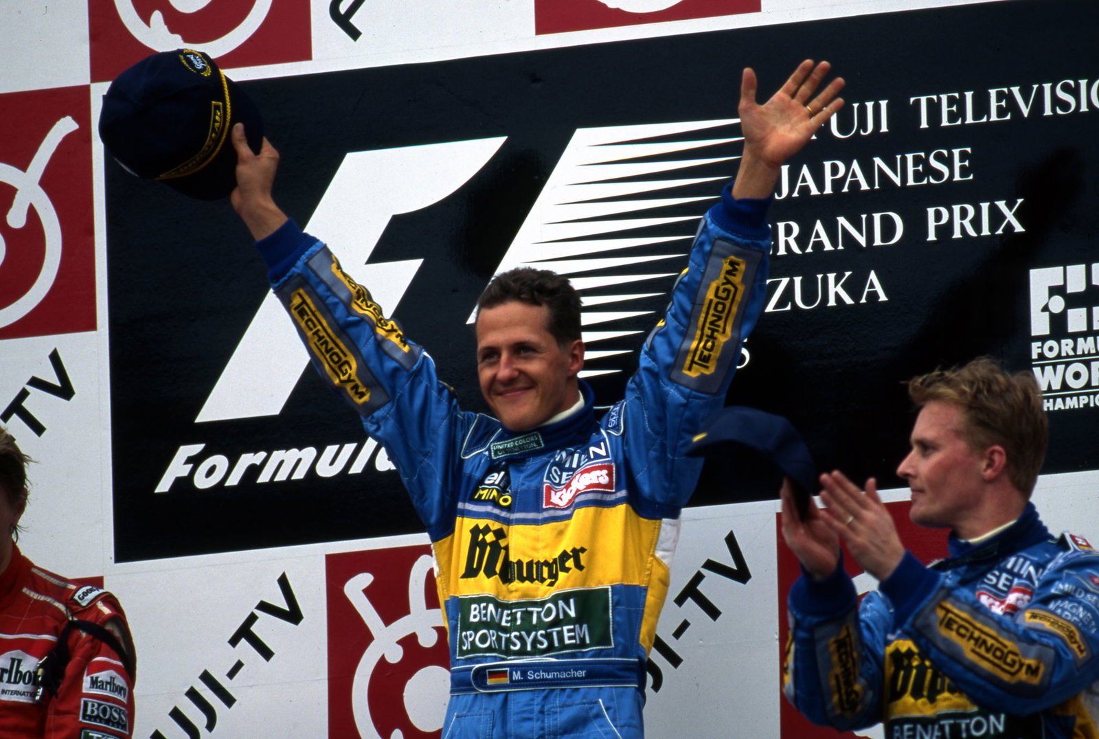 Michael Schumacher during his Benetton days