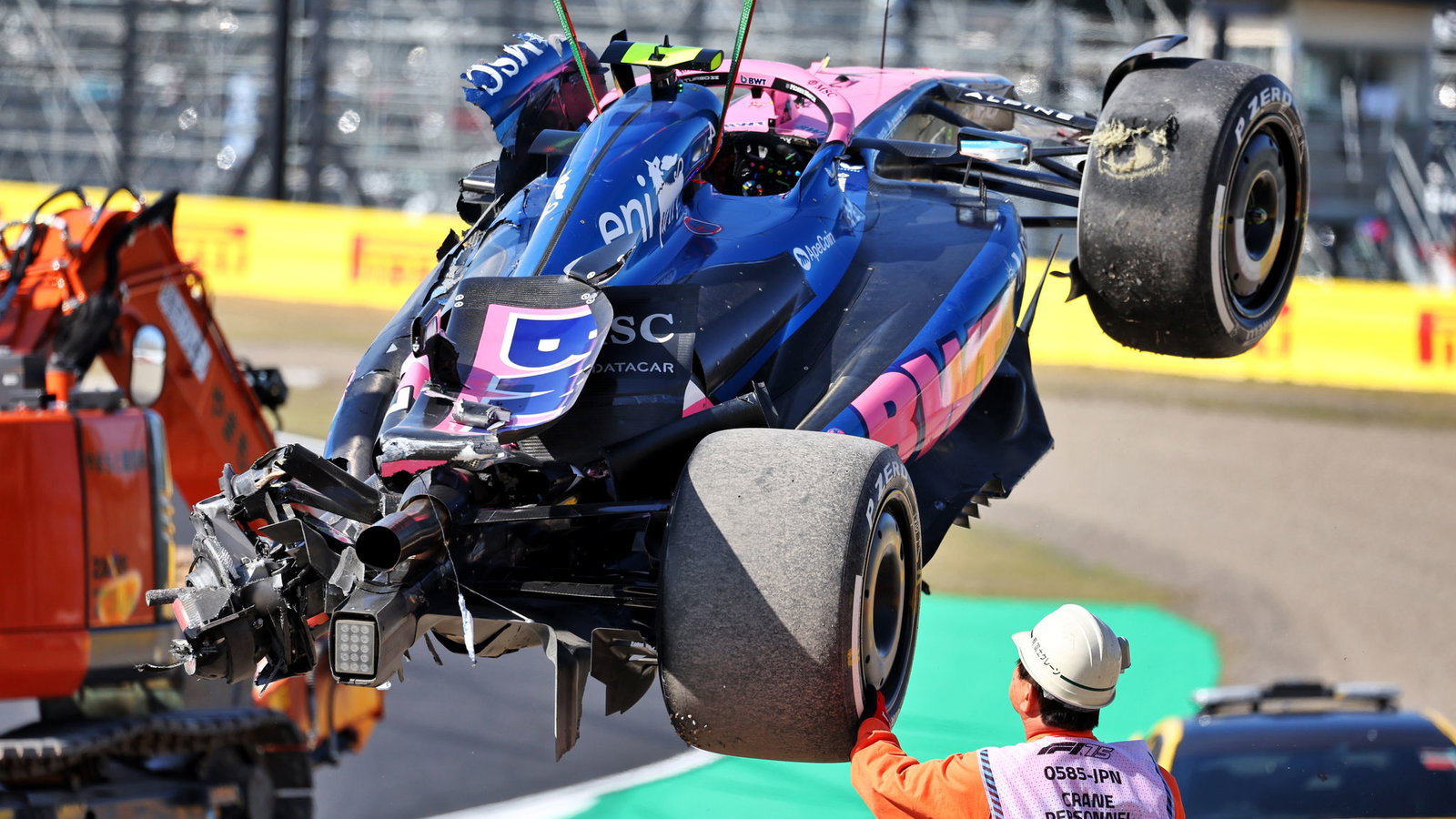 Jack Doohan suffered a huge crash