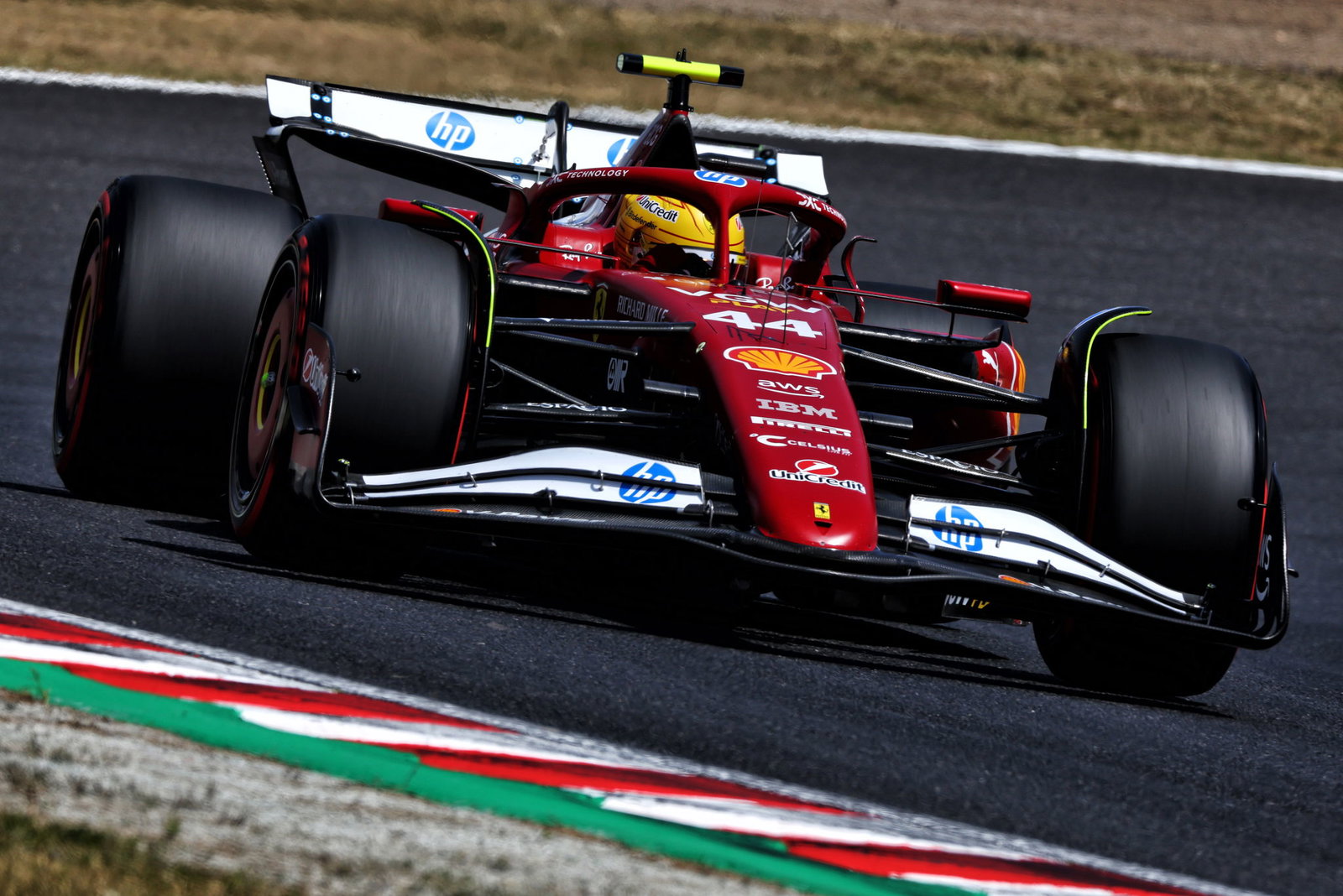 It was another difficult day for Ferrari 