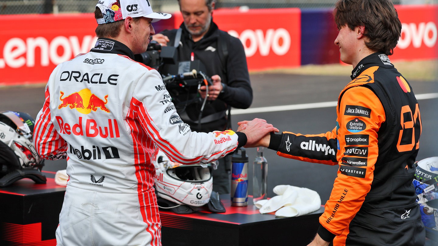 Max Verstappen and Oscar Piastri
