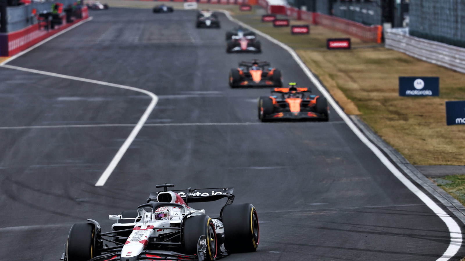 Max Verstappen leads the Japanese Grand Prix