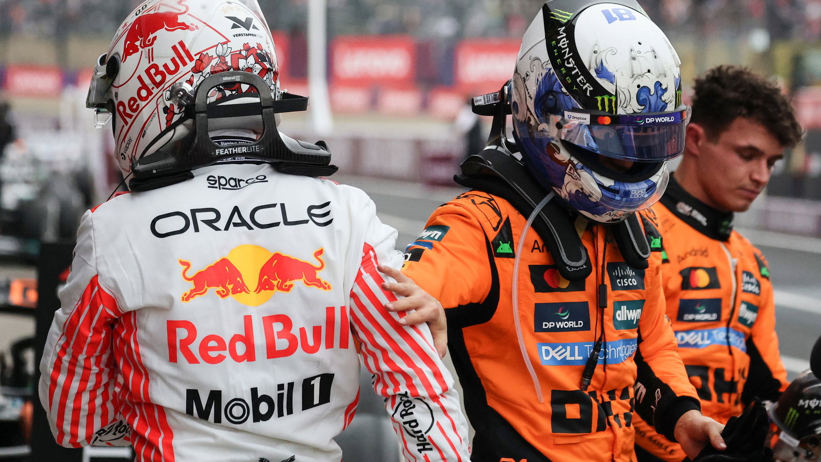 Max Verstappen fended off the quicker McLarens in Japan