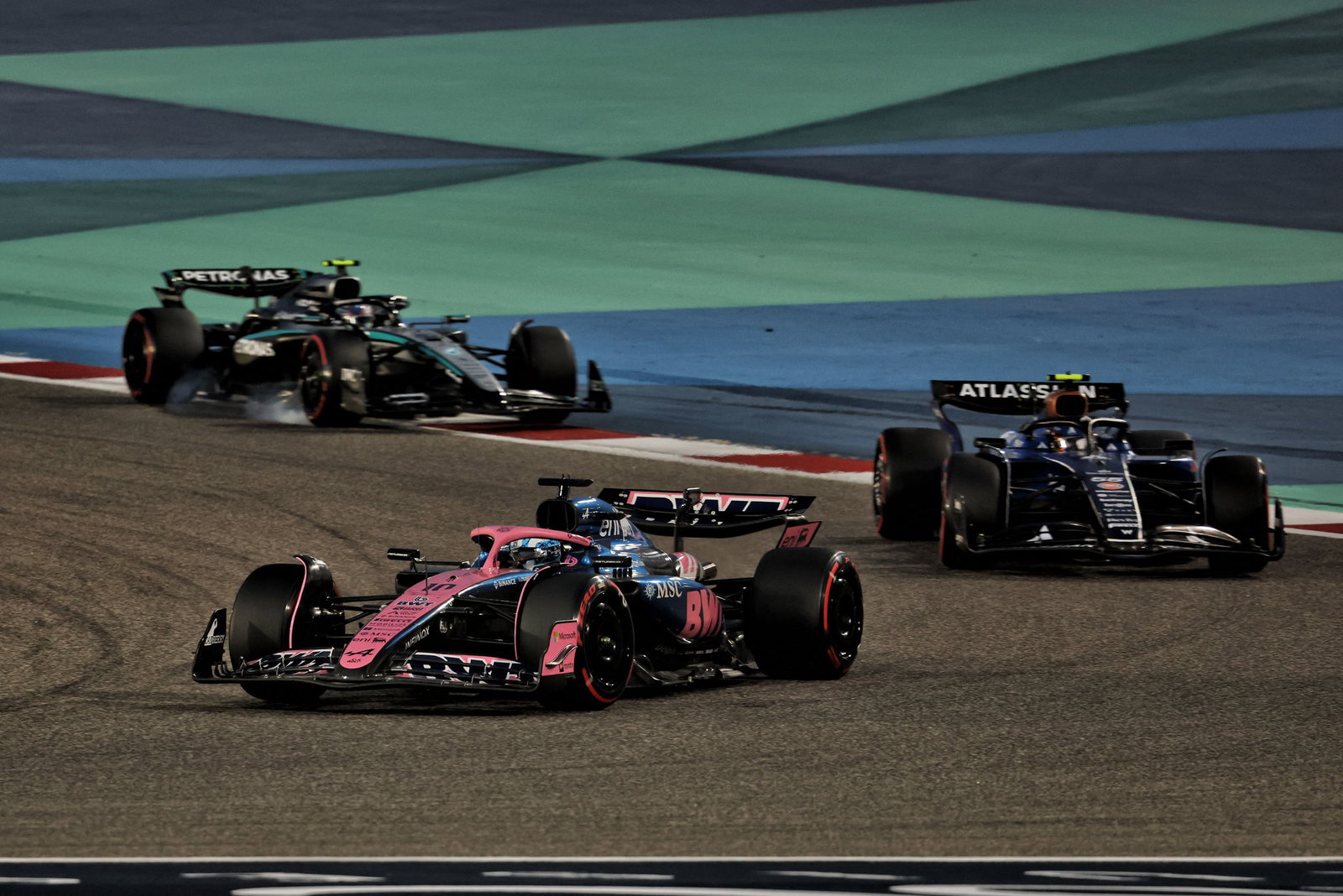 Gasly took a strong seventh for Alpine