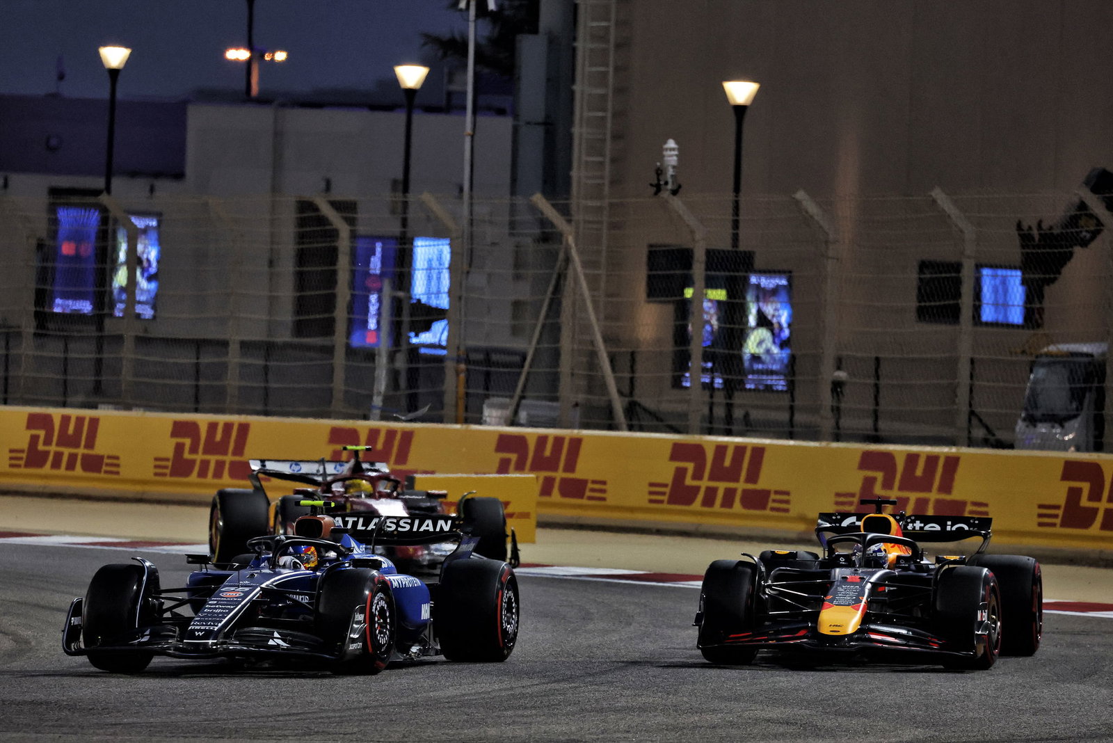 Williams and Red Bull on track