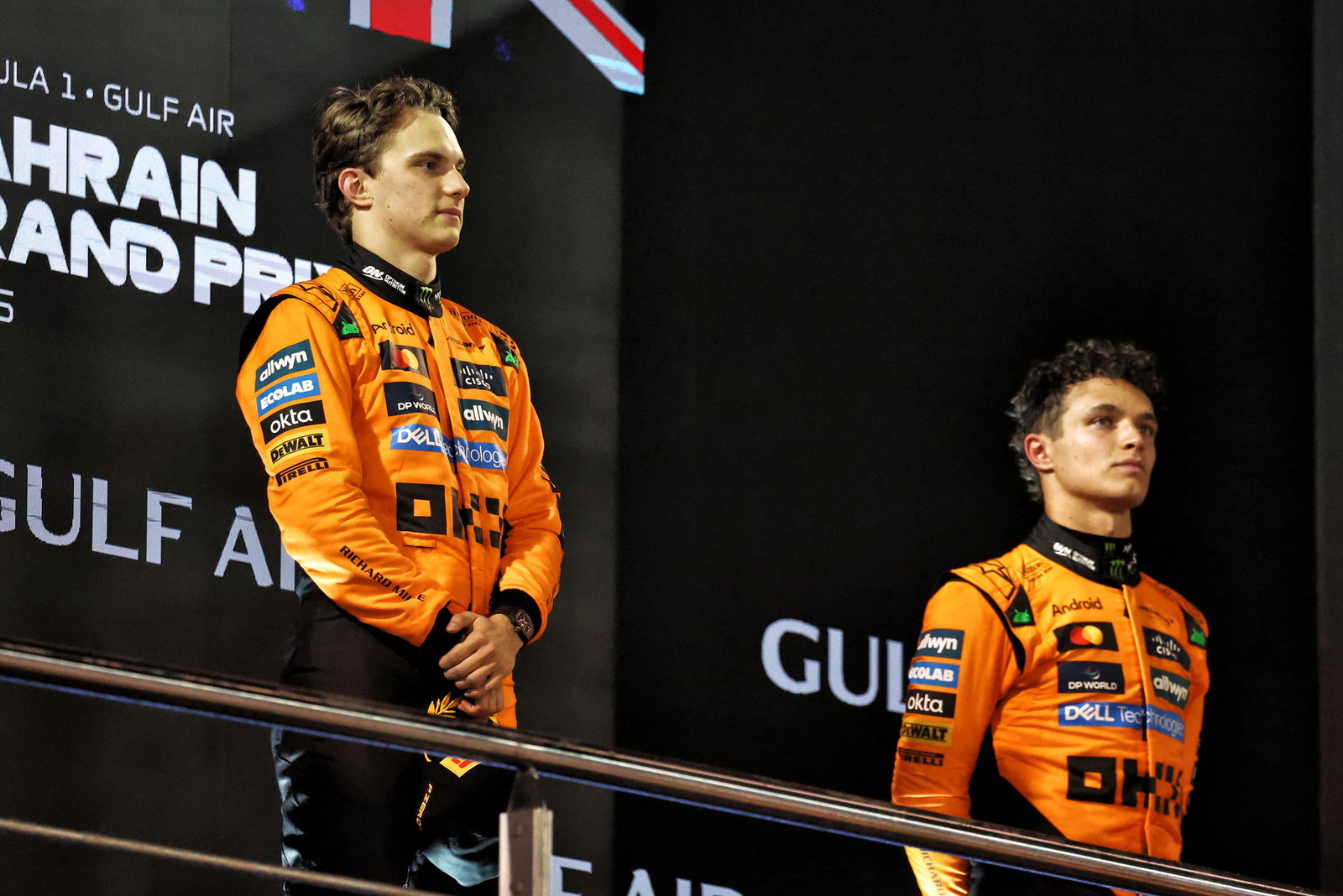 Norris was outperformed by teammate Piastri 