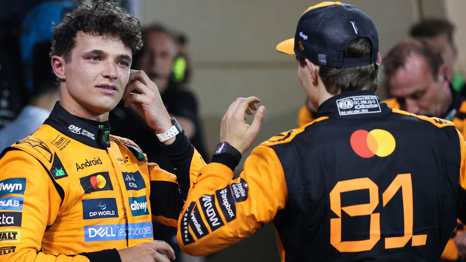 Lando Norris was outperformed by McLaren teammate Oscar Piastri 