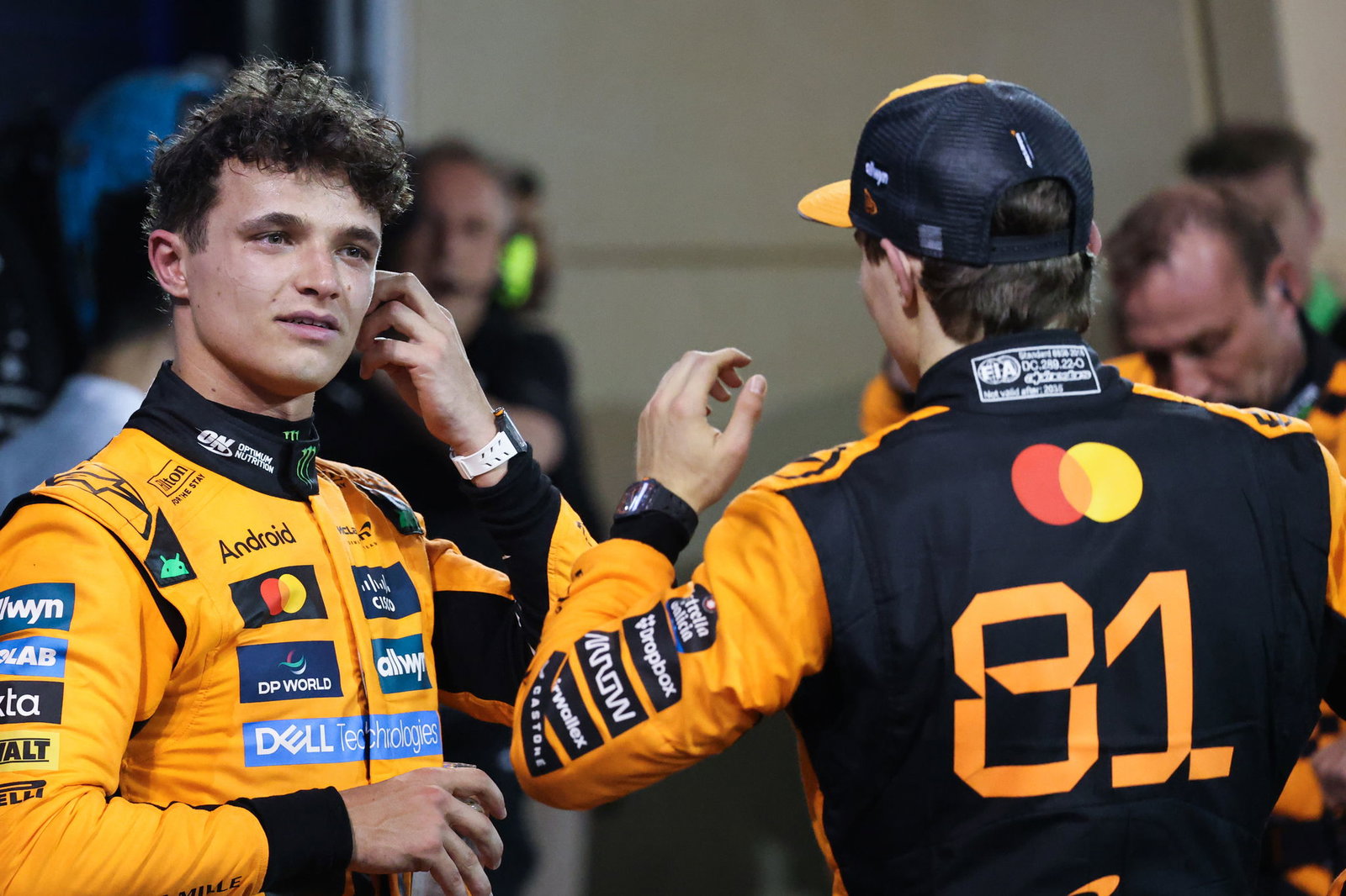 Lando Norris was outperformed by McLaren teammate Oscar Piastri 
