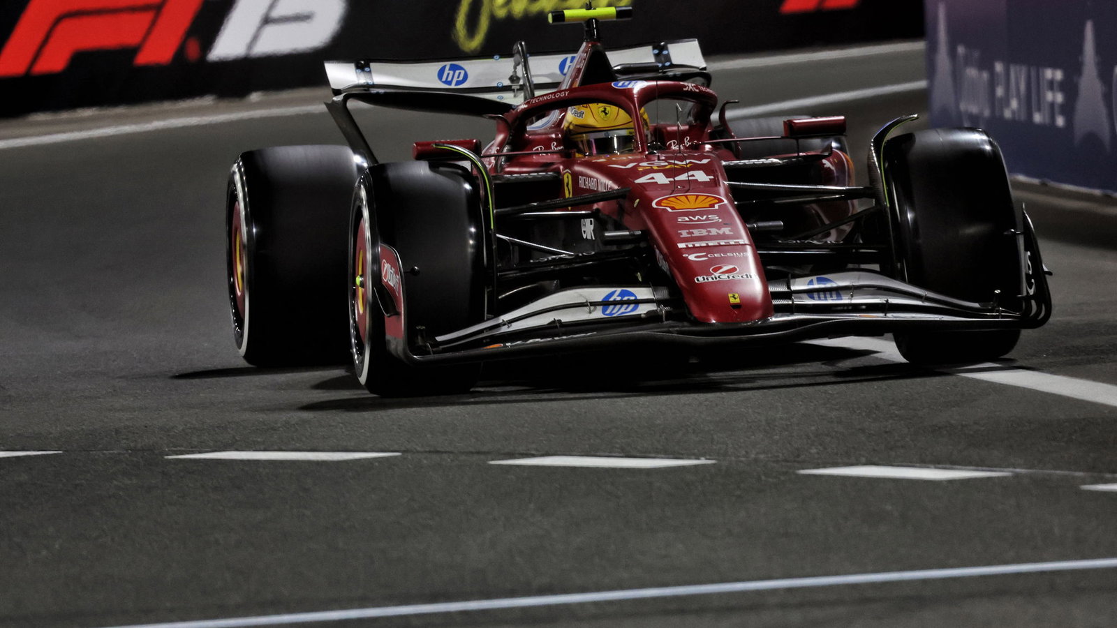 Lewis Hamilton qualified and finished P7 in Jeddah