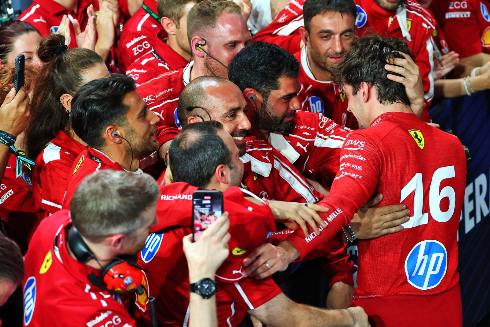 Leclerc gave Ferrari something to cheer