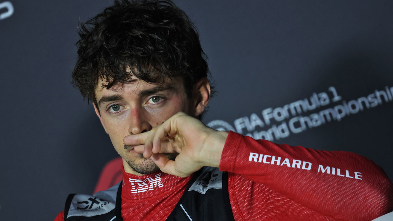 Charles Leclerc took Ferrari's first podium of 2025 in Jeddah