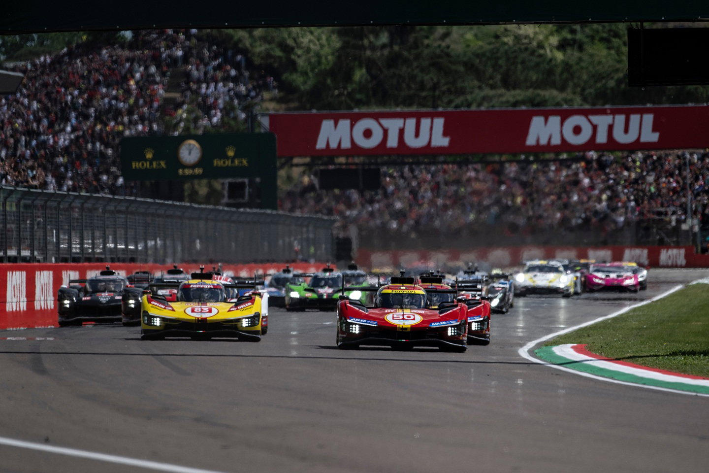 Imola WEC race start