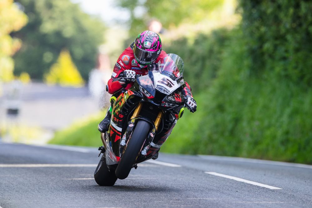 James Hillier, 2024 Isle of Man TT. Credit: Isle of Man TT Press.