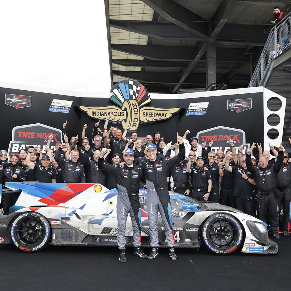 BMW celebrates Indianapolis win