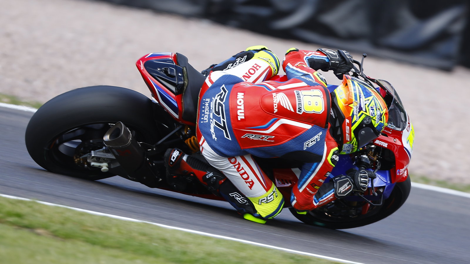 Andrew Irwin, 2025 Oulton Park BSB. Credit: Honda Racing UK.