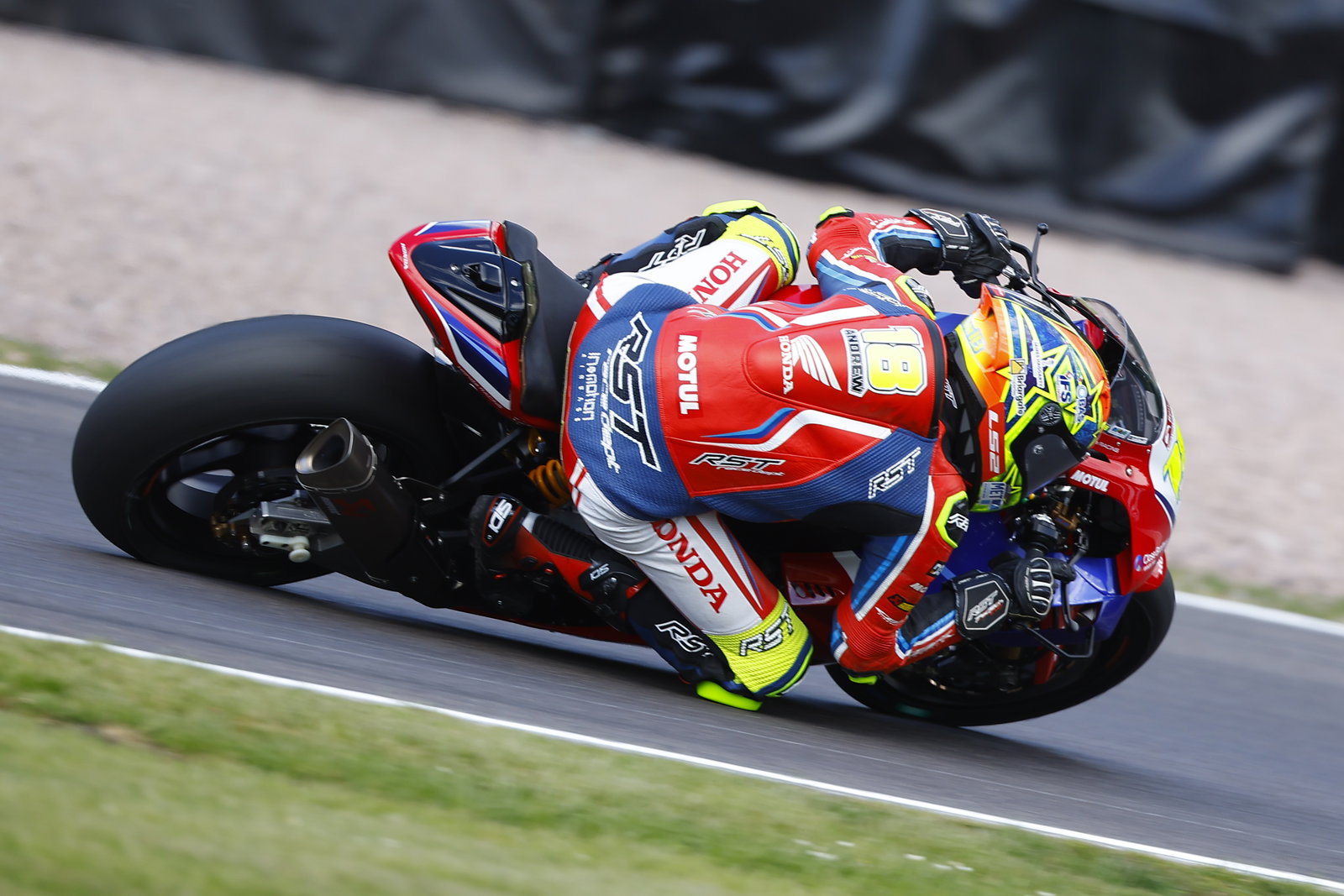 Andrew Irwin, 2025 Oulton Park BSB. Credit: Honda Racing UK.