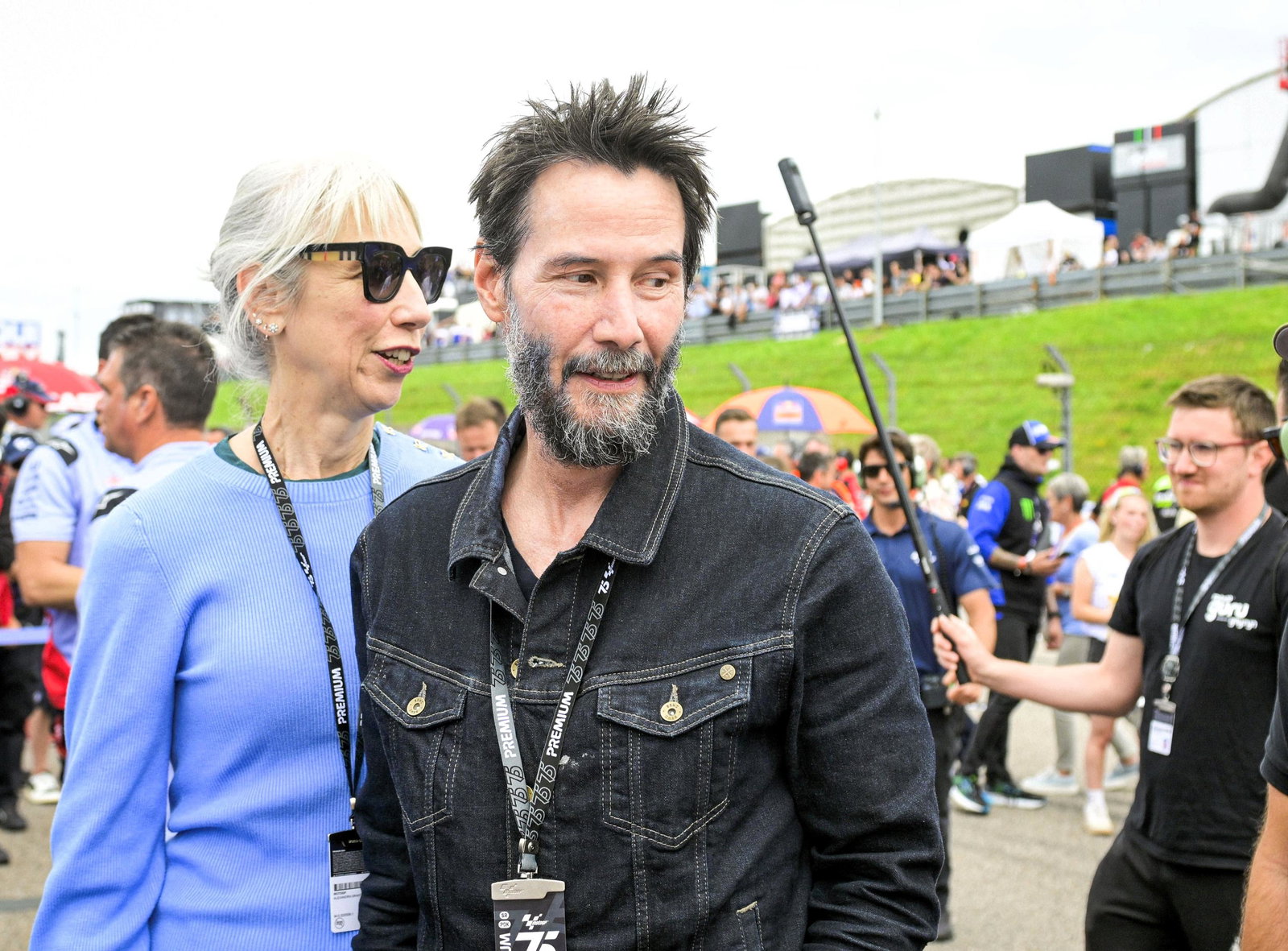 Keanu Reeves, 2024 German MotoGP