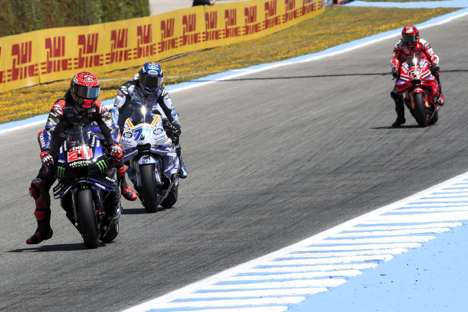 Quartararo leads Spanish MotoGP