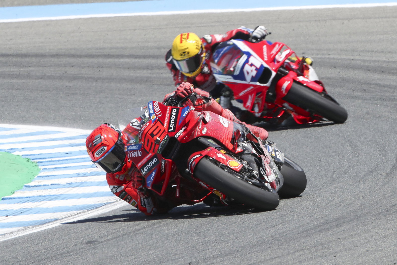 Aleix Espargaro, Marc Marquez, 2025 Spanish MotoGP