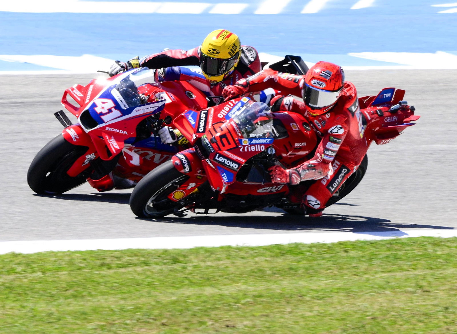 Aleix Espargaro, Marc Marquez, 2025 Spanish MotoGP