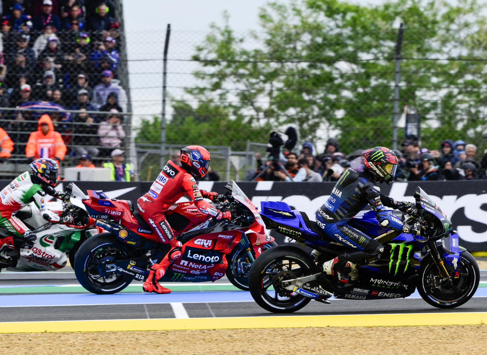 Alex Rins, Marc Marquez, Johann Zarco, 2025 French MotoGP