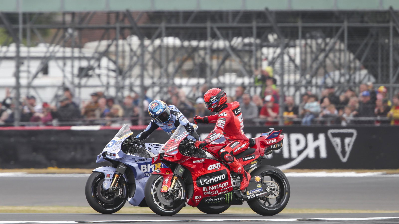 Alex Marquez, Marc Marquez, 2025 British MotoGP