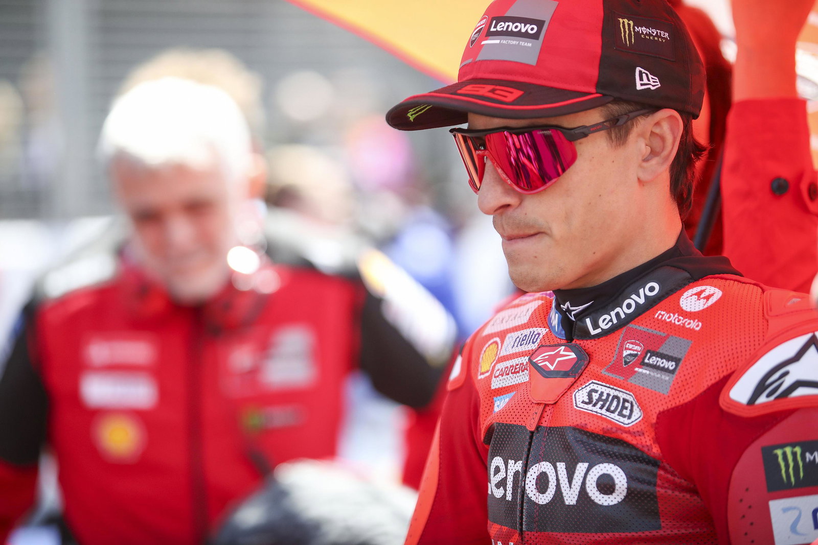 Marc Marquez, 2025 British MotoGP grid