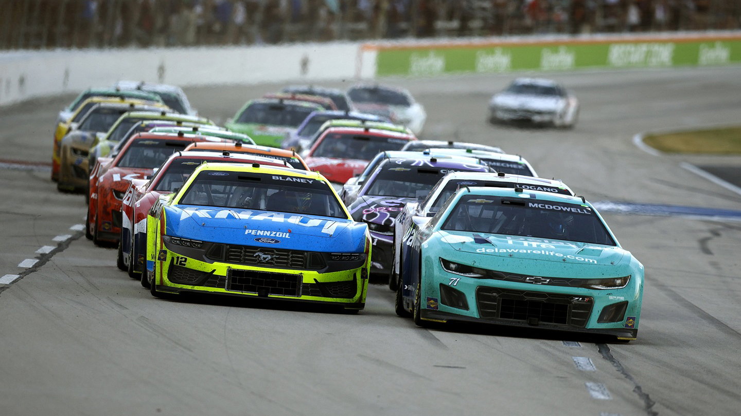 Ryan Blaney and Michael McDowell