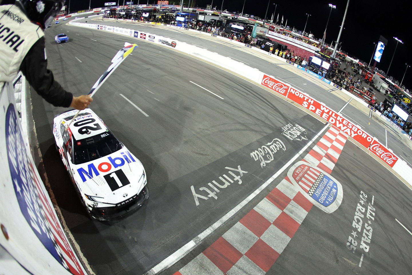 Race winner Christopher Bell