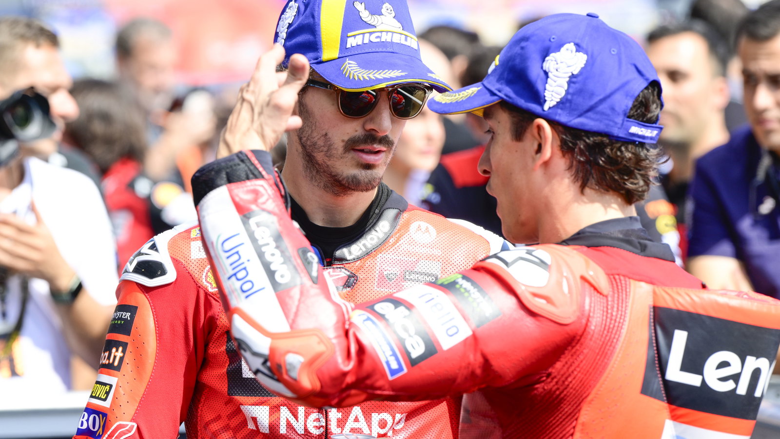 Marc Marquez, Pecco Bagnaia