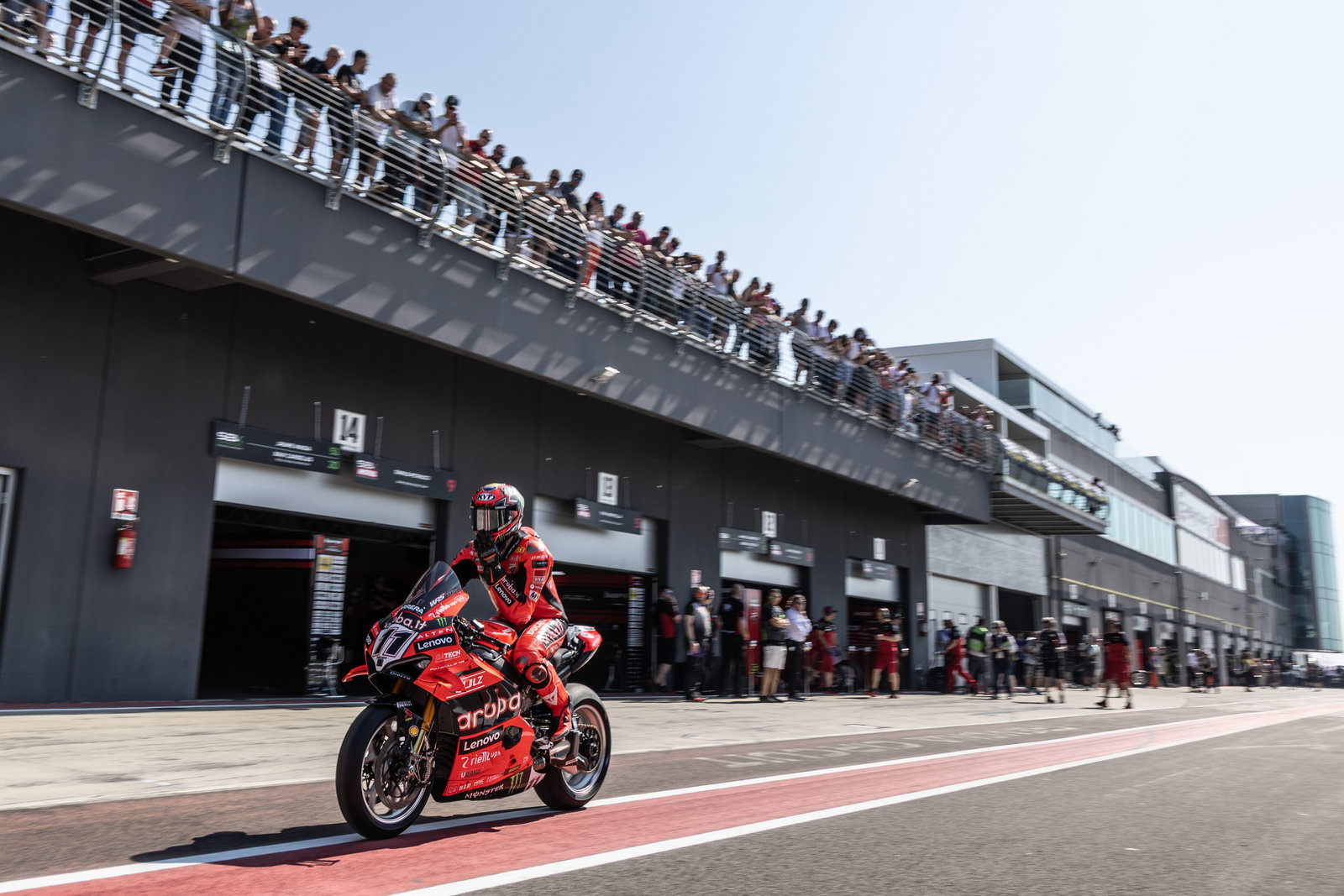 Nicolo Bulega, 2025 Italian WorldSBK. Credit: Gold and Goose.