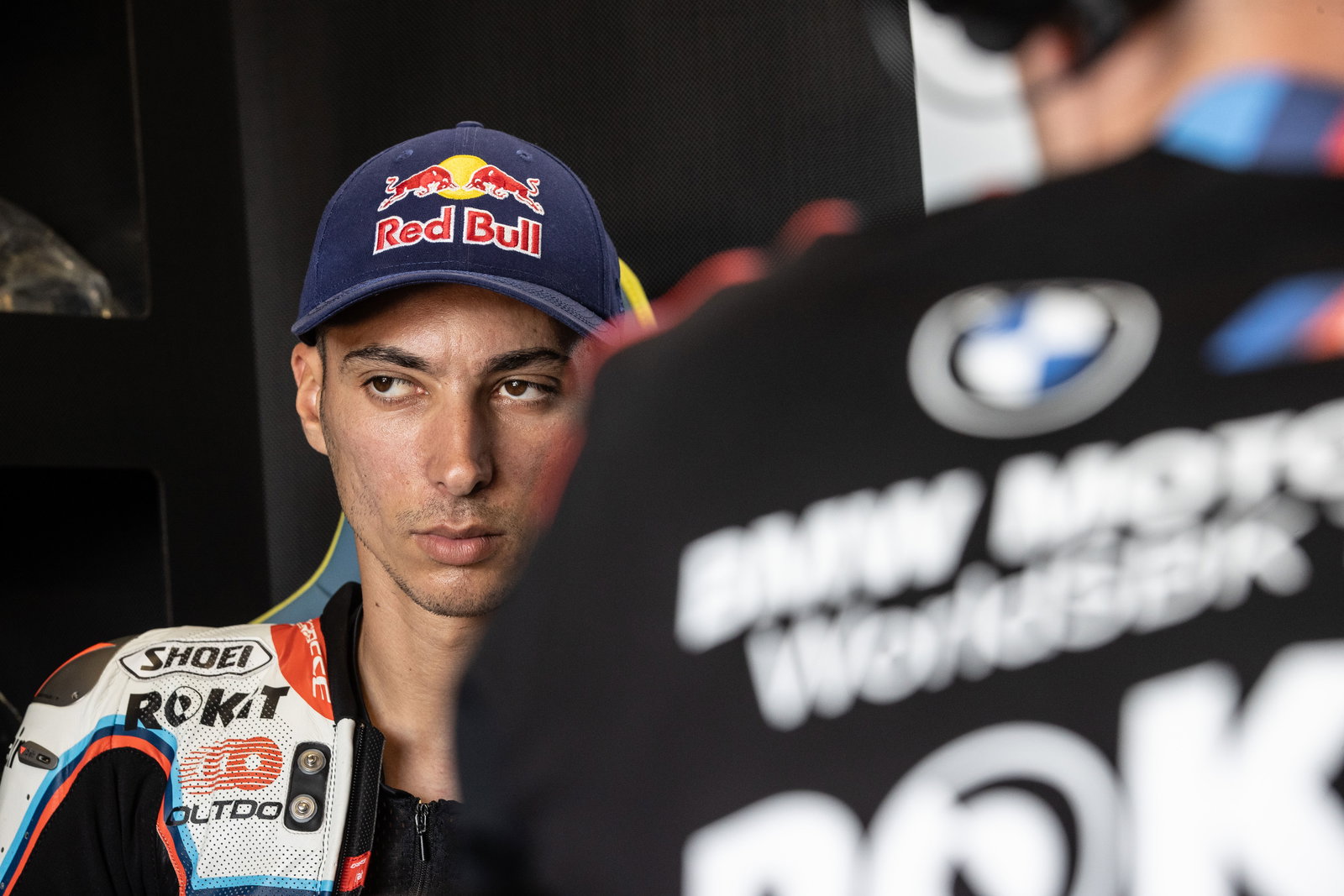 Toprak Razgatlioglu, 2025 Italian WorldSBK, pit box. Credit: Gold and Goose.