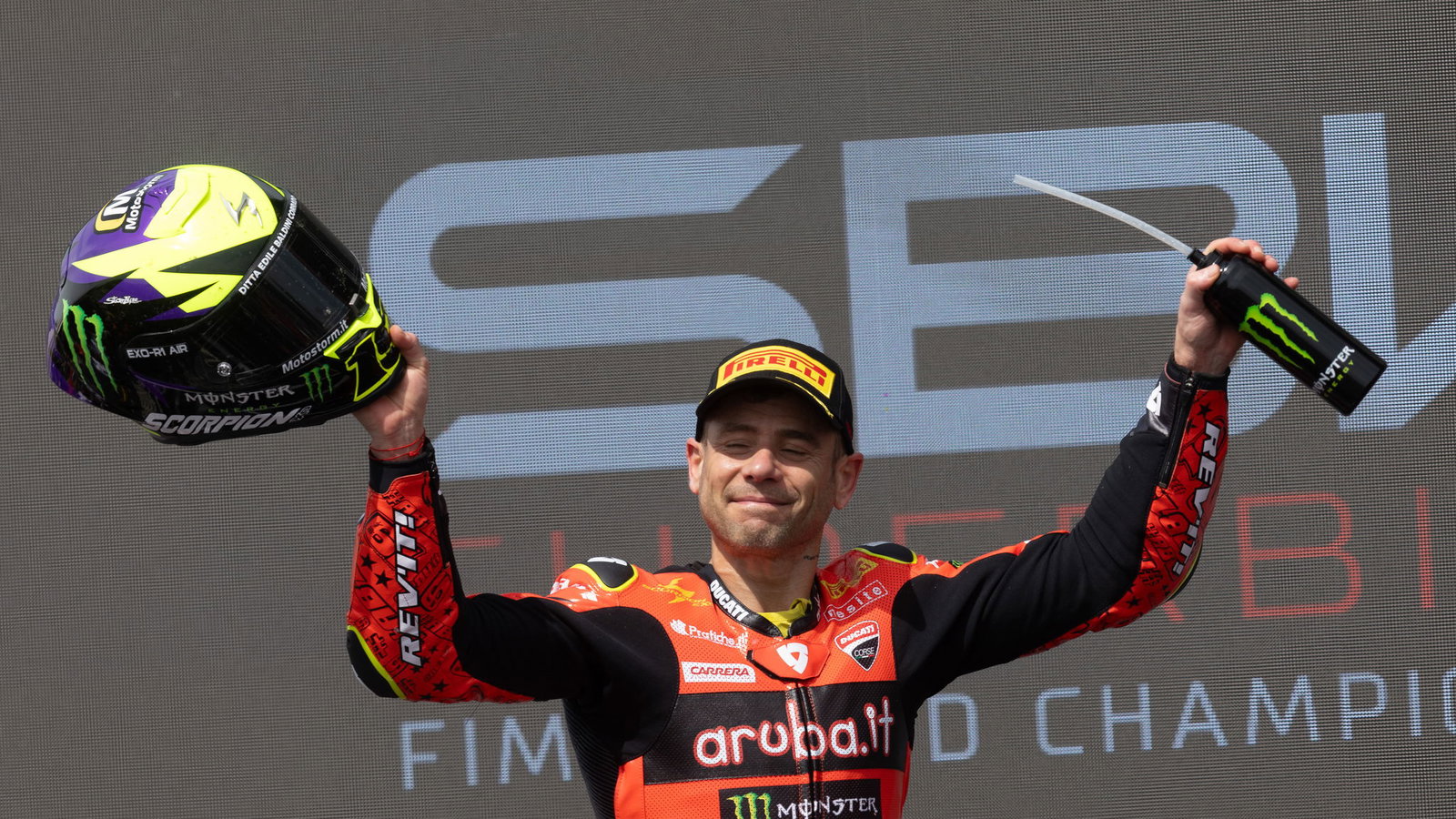 Alvaro Bautista, 2025 Italian WorldSBK. Credit: Gold and Goose.