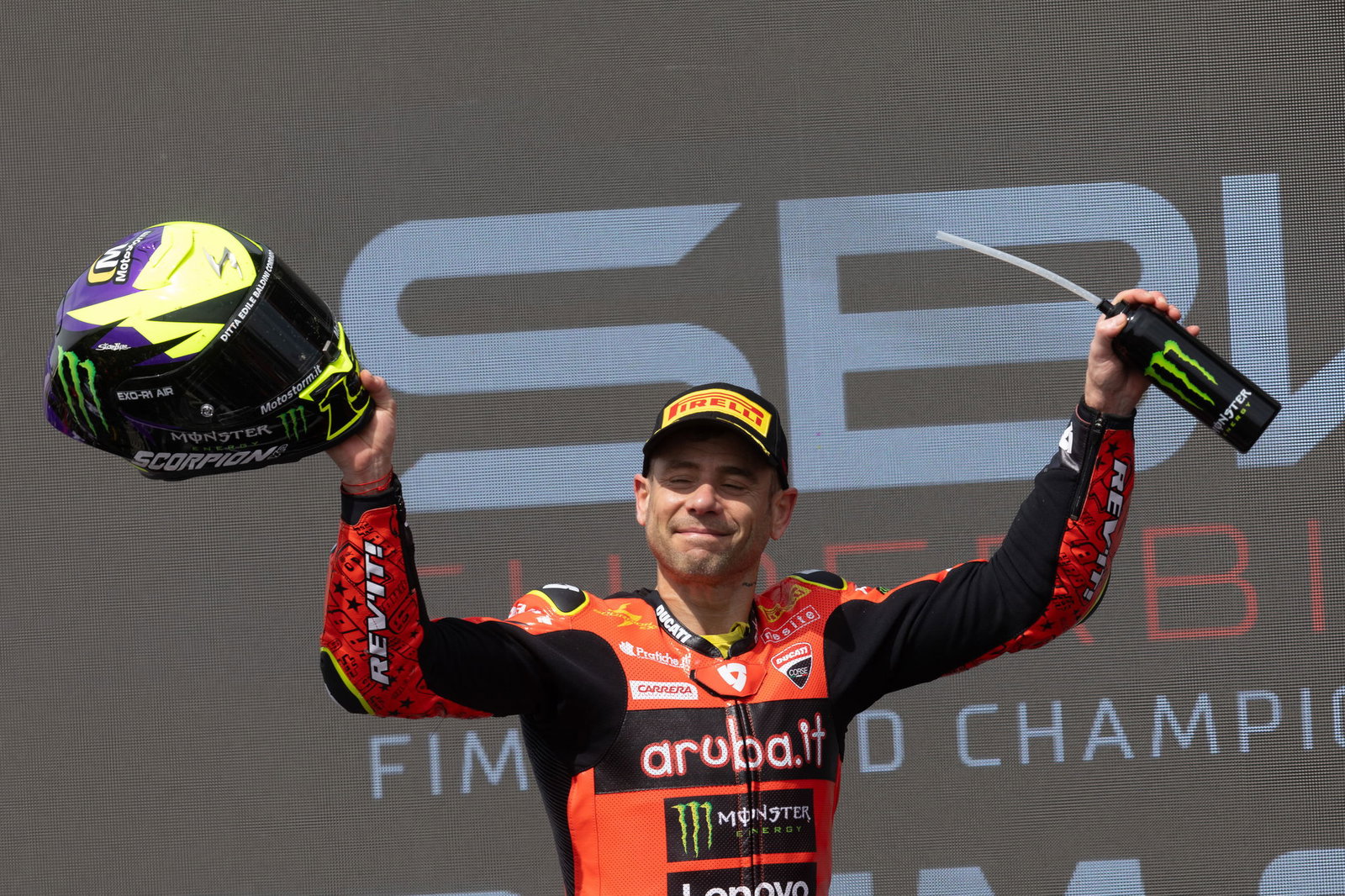 Alvaro Bautista, 2025 Italian WorldSBK. Credit: Gold and Goose.