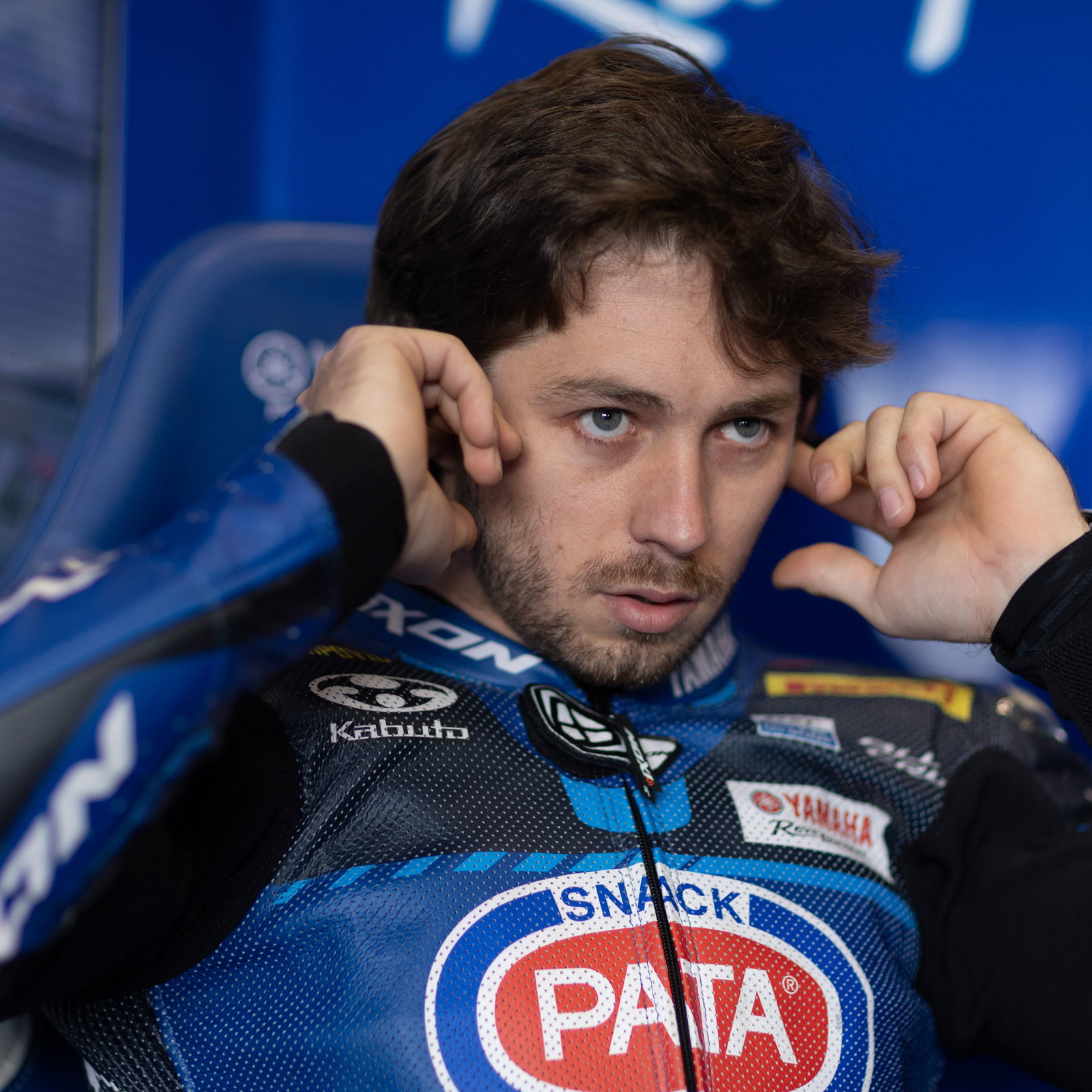 Remy Gardner, 2025 Italian WorldSBK, pit box. Credit: Gold and Goose.