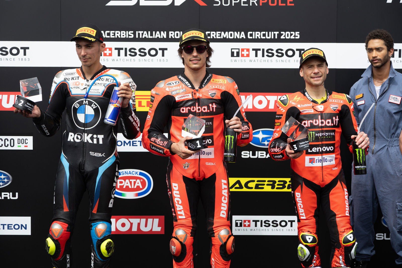 Toprak Razgatlioglu, Nicolo Bulega, Alvaro Bautista