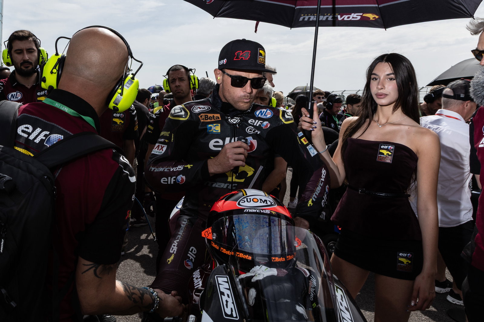 Sam Lowes, 2025 Italian WorldSBK, grid. Credit: Gold and Goose.