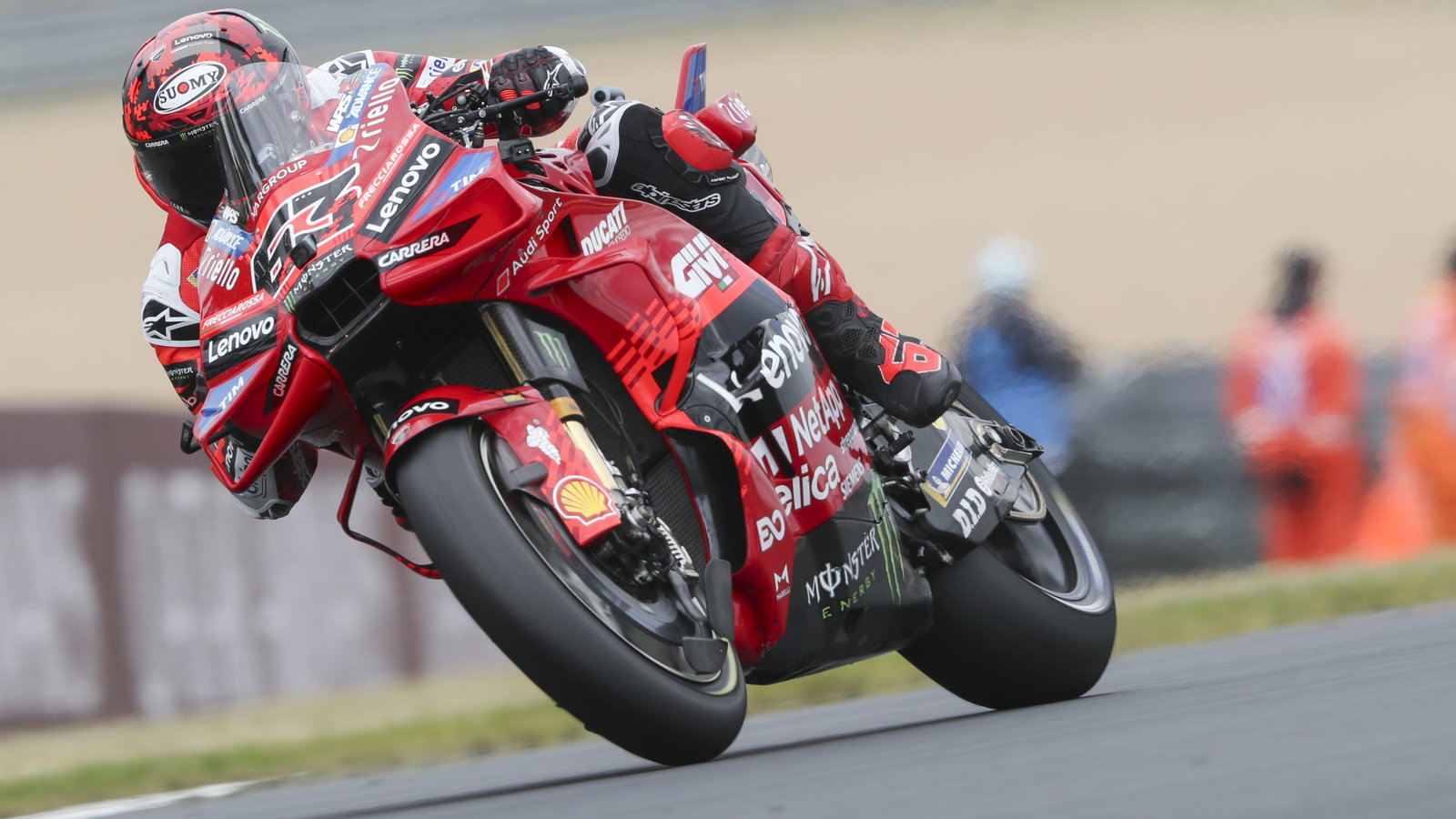 Francesco Bagnaia, 2025 MotoGP French Grand Prix. Credit: Gold and Goose.