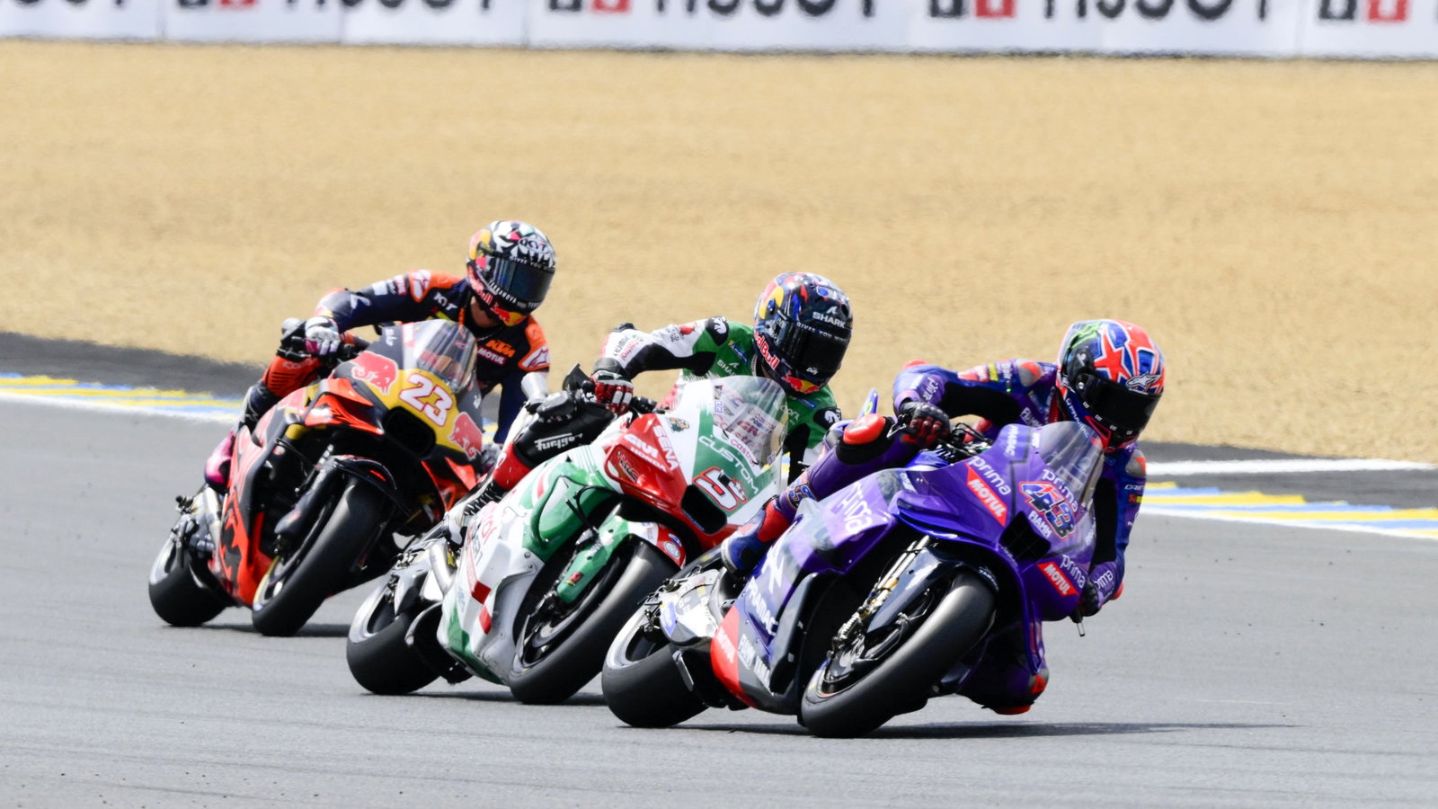 Miller, Zarco, Bastianini, 2025 French MotoGP Sprint