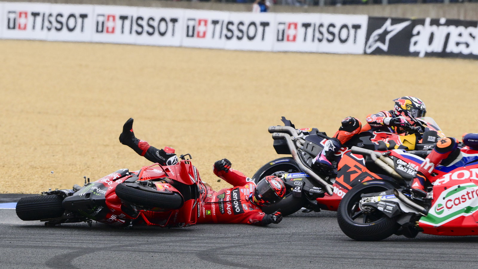 Francesco Bagnaia, 2025 MotoGP French Grand Prix. Credit: Gold and Goose.