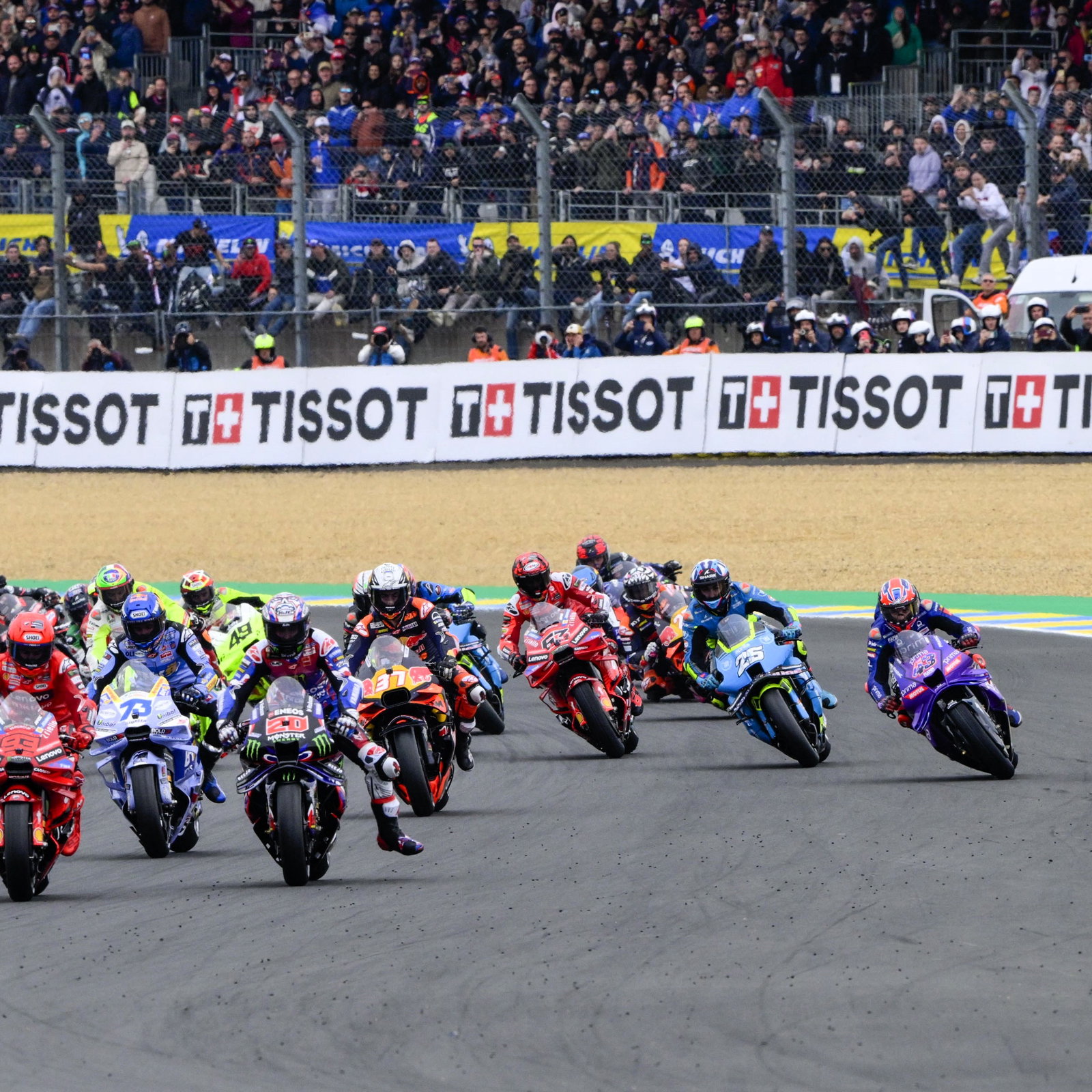 Restart, 2025 French MotoGP