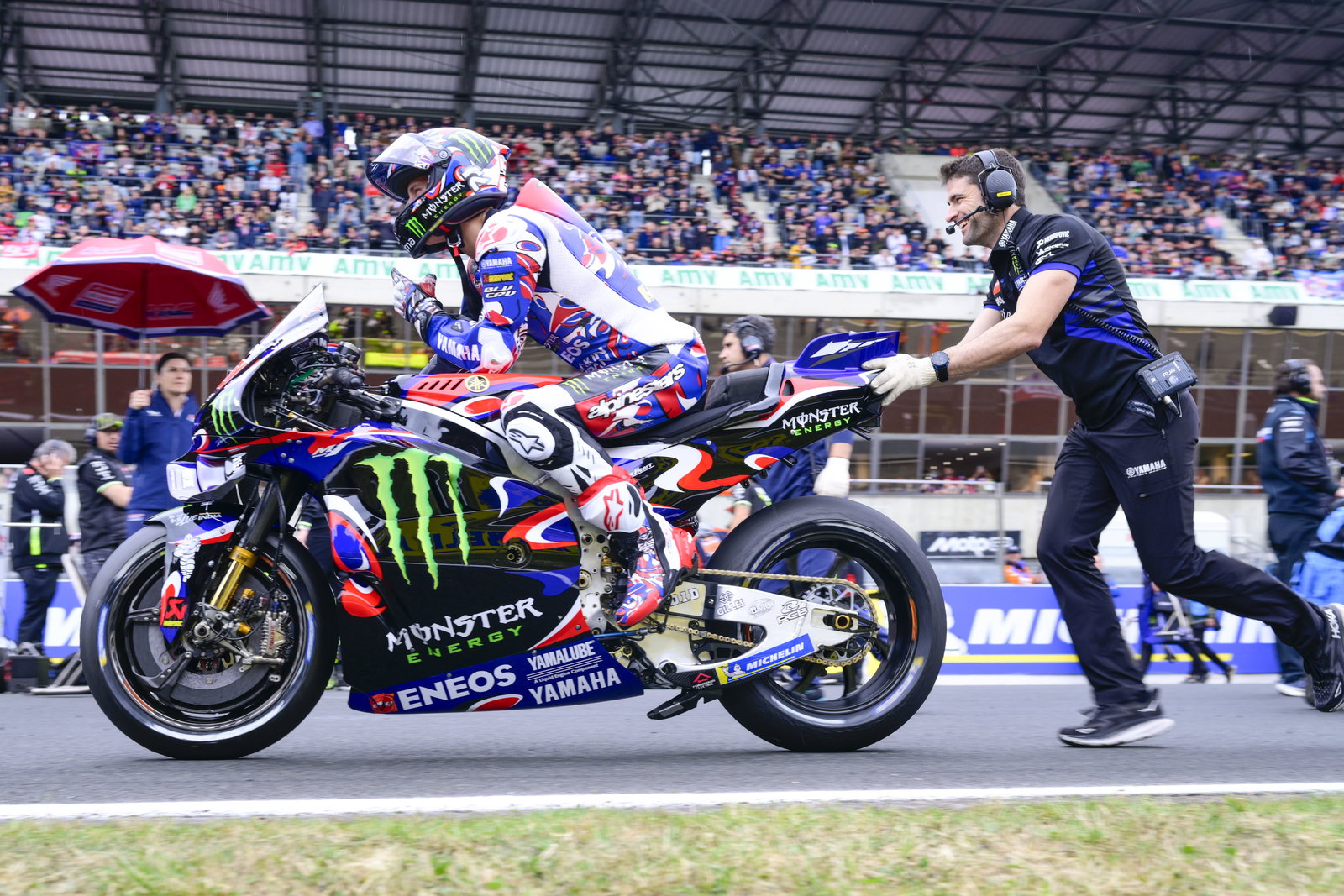 Fabio Quartararo, Yamaha Factory Racing, 2025 French MotoGP