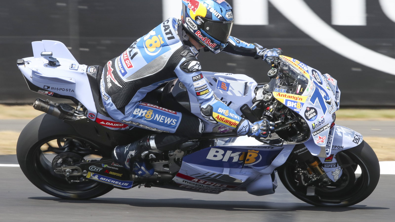 Alex Marquez, Gresini Ducati, 2025 British MotoGP