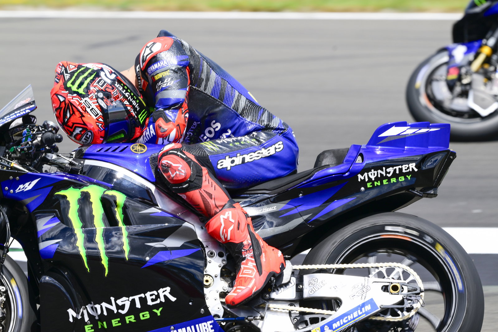 Fabio Quartararo, 2025 MotoGP British Grand Prix. Credit: Gold and Goose.